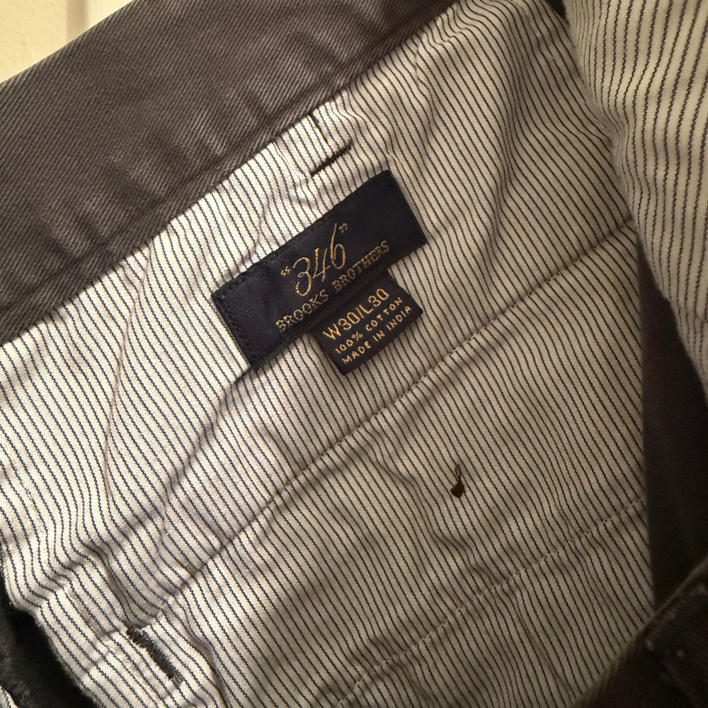 6 for $60 Calvin Klein Men's Chinos in Gray, Tan, and Blue - Picture 8 of 8